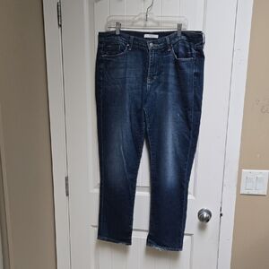 Fidelity Dark Blue Wash Women's Cotton Jeans 32